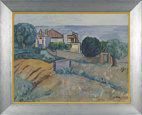 Werner Gilles - Südliche Landschaft - Frame image