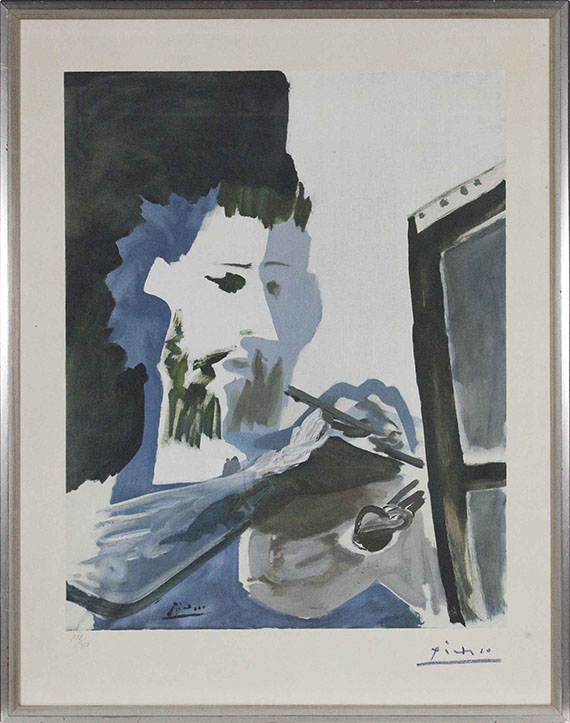 Pablo Picasso - Le Peintre - Frame image