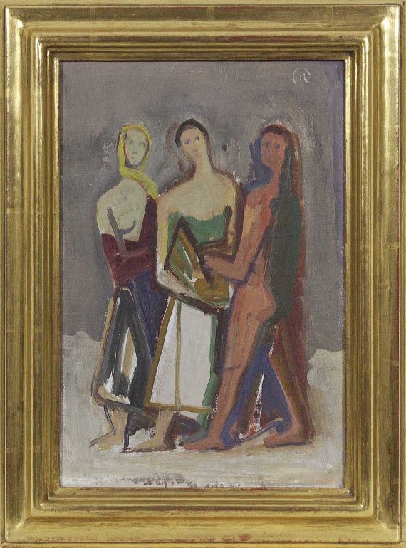 Karl Hofer - Frauengruppe - Frame image