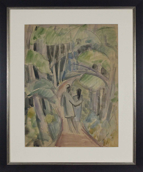 Dorothea Maetzel-Johannsen - Spaziergänger - Frame image