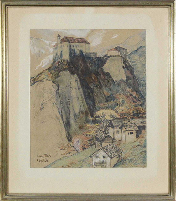 Leo Putz - Schloss Tirol - Frame image