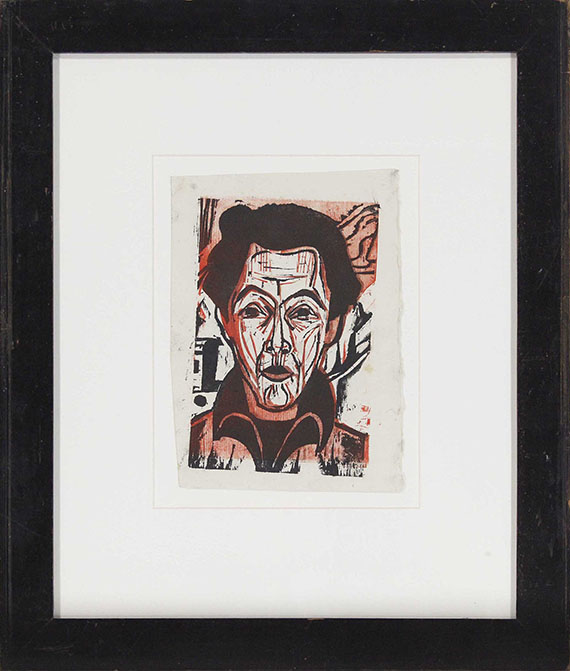 Ernst Ludwig Kirchner - Selbstportrait - Frame image