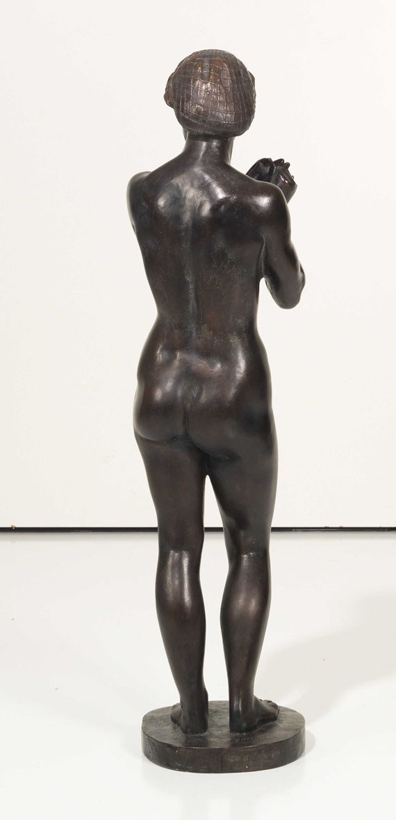 Paul Egon Schiffers - Bewahrerin (Nena) - Back side