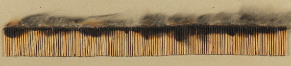 Bernard Aubertin - Dessin de feu No 7 - 