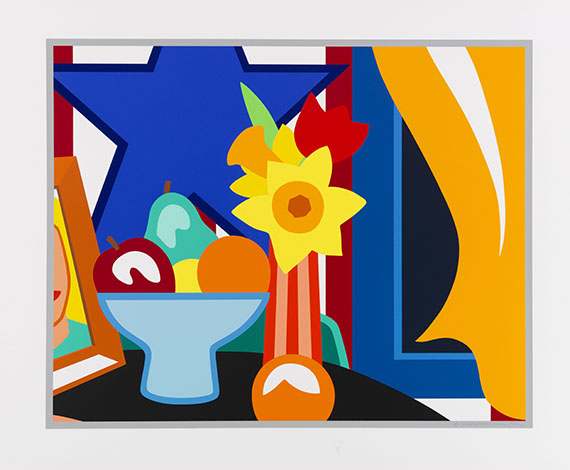 Tom Wesselmann - Still Life with Blowing Curtain Orange