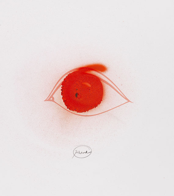 Otto Piene - Ohne Titel (Auge)