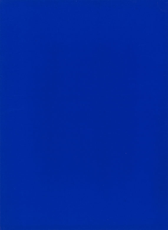 Yves Klein - Monochrome und Feuer - 