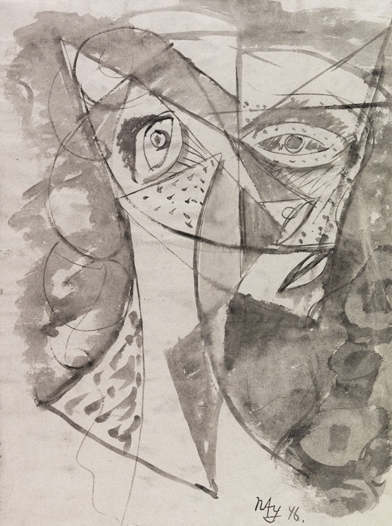 Ernst Wilhelm Nay - Kopf