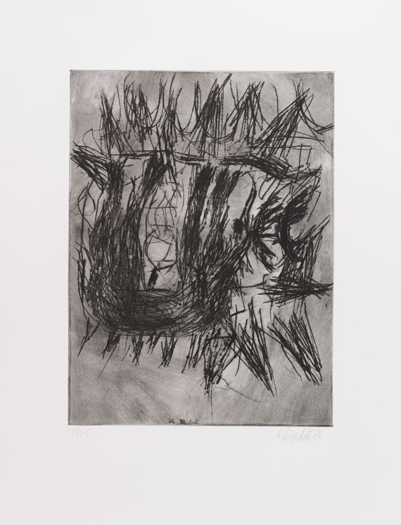 Georg Baselitz - Ohne Titel - 