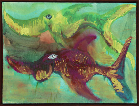 Rainer Fetting - Fish - Frame image