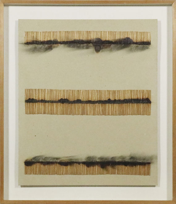 Bernard Aubertin - Dessin de feu No 7 - Frame image