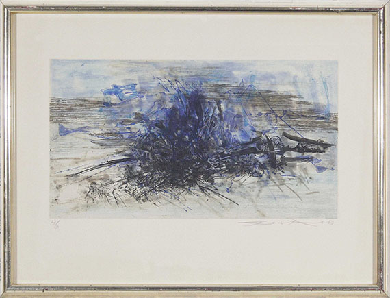 Zao Wou-Ki - Sans titre - Frame image