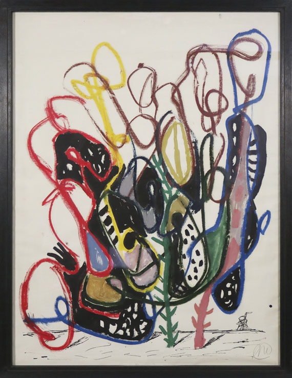 Markus Lüpertz - Ohne Titel - Frame image