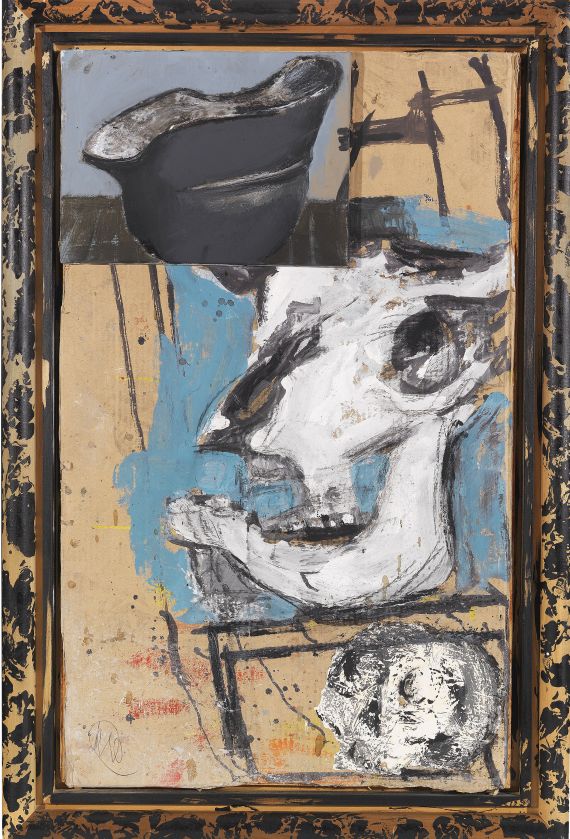 Markus Lüpertz - Stillleben mit Helm - Frame image
