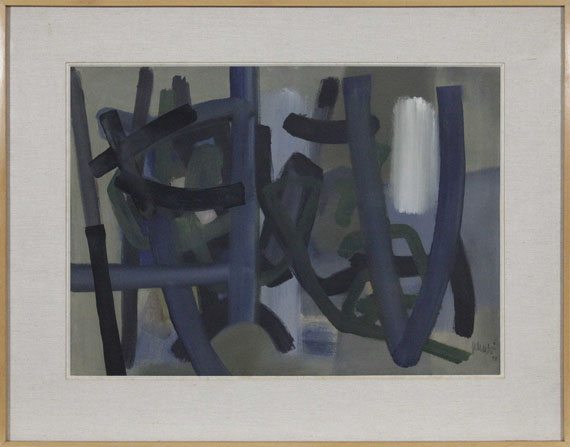 Fritz Winter - Verbindendes Grün - Frame image