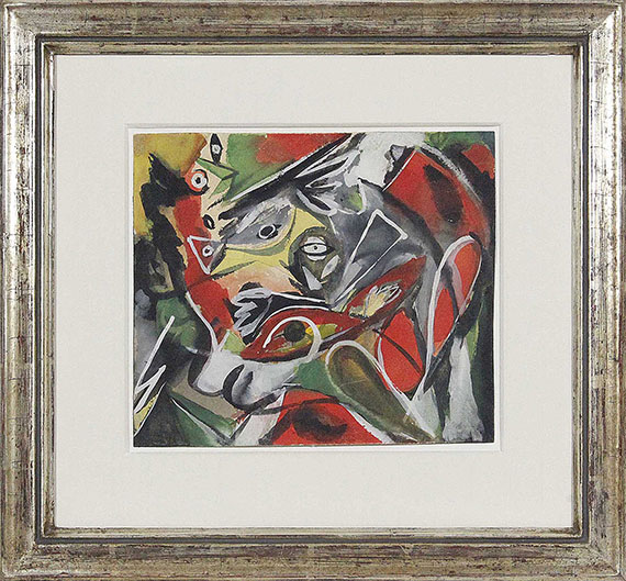 Ernst Wilhelm Nay - Silence II - Frame image