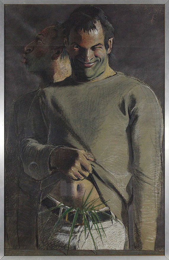 Johannes Grützke - Wachsende Gräser - Frame image