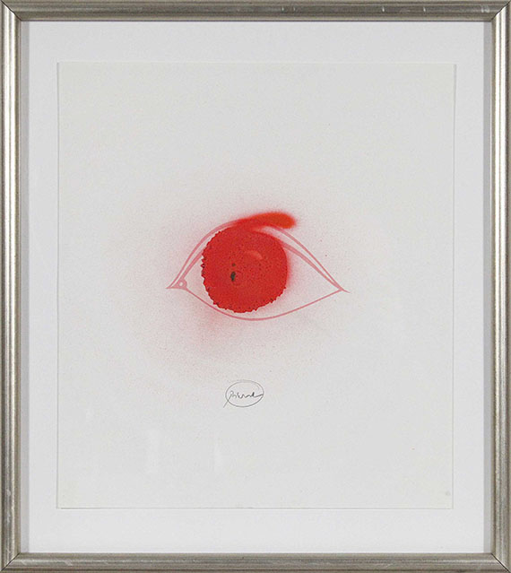 Otto Piene - Ohne Titel (Auge) - Frame image