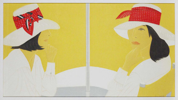 Alex Katz - Red Band - Frame image