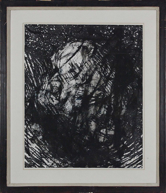 Arnulf Rainer - Ohne Titel (aus: Gesichter mit Goya) - Frame image