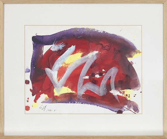 Kazuo Shiraga - Work - Frame image