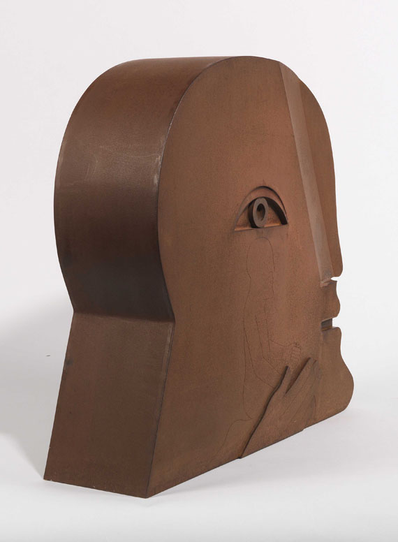 Horst Antes - Der Kopf - Back side