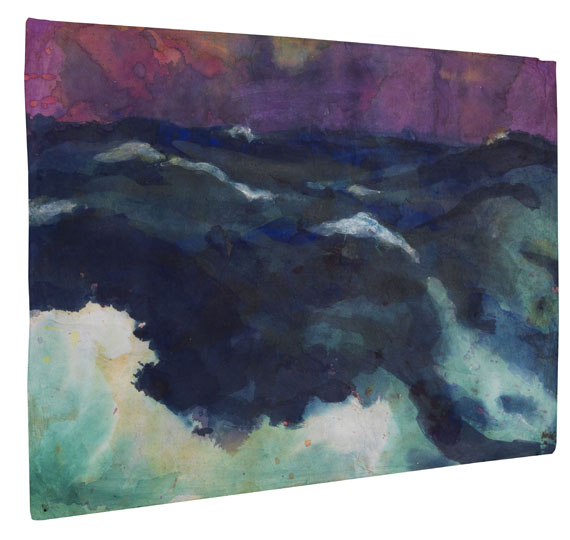 Emil Nolde - Hohe See unter violettem Himmel - 