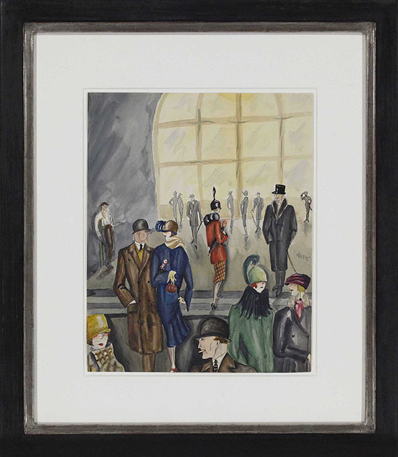  Dodo (d. i. Dörte Clara Wolff) - Straßenszene - Frame image