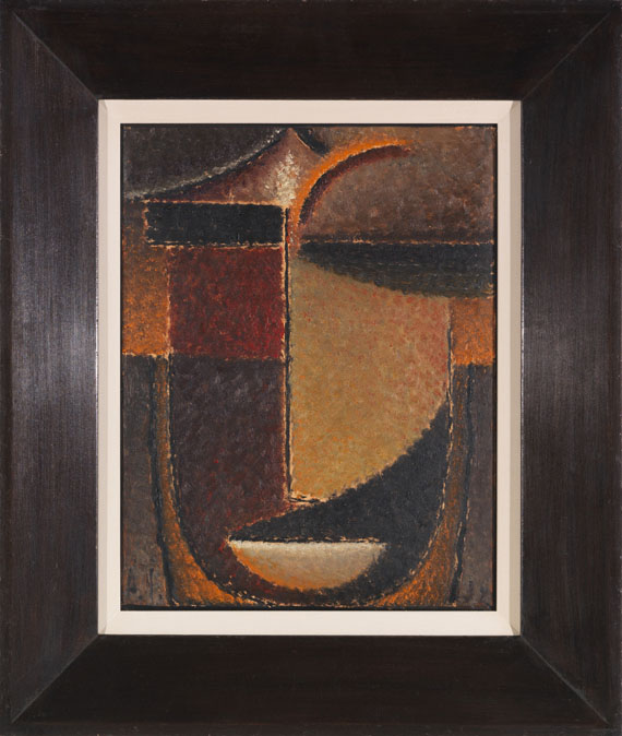 Alexej von Jawlensky - Abstrakter Kopf: Orient - Verhaltene Glut - Frame image