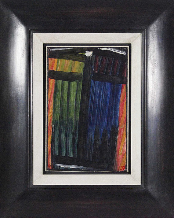 Alexej von Jawlensky - Grosse Meditation: Fegefeuer I - Frame image