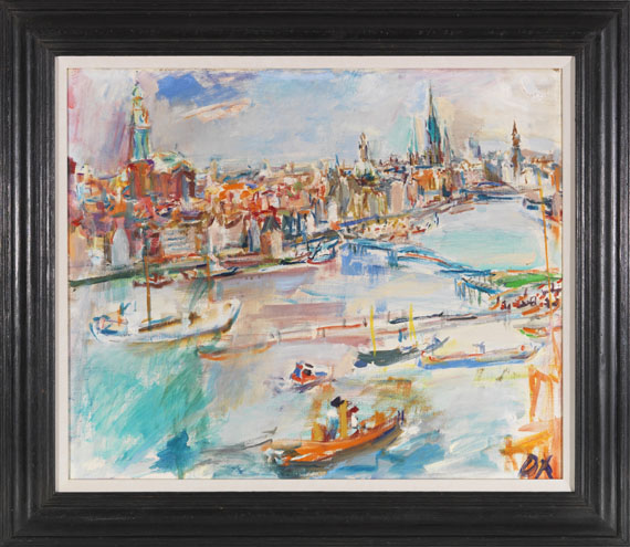 Oskar Kokoschka - Hamburg III - Frame image