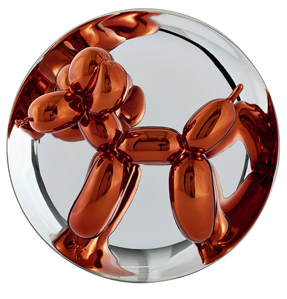 Jeff Koons - Balloon Dogs - Yellow, Magenta, Orange