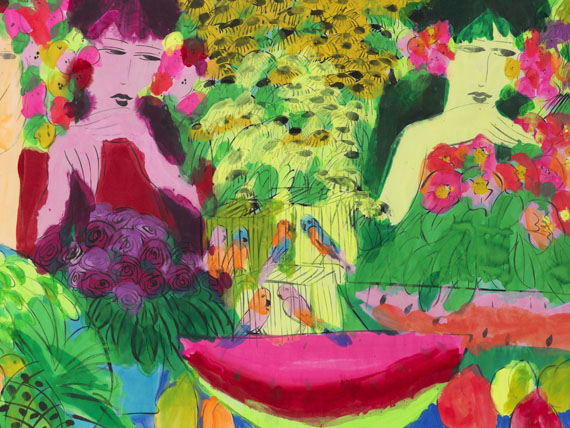 Walasse Ting - Ohne Titel - 