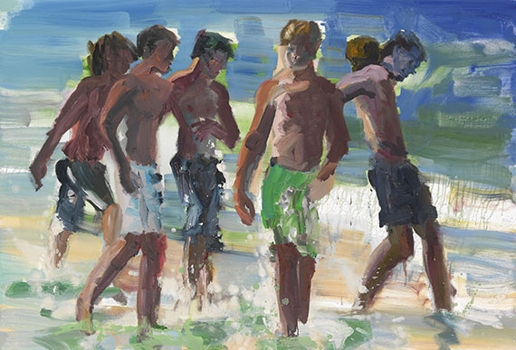 Fetting - 5 Jungen am Meer