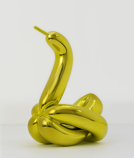 Jeff Koons - Balloon Rabbit (Red). Balloon Monkey (Blue). Balloon Swan (Yellow) - 