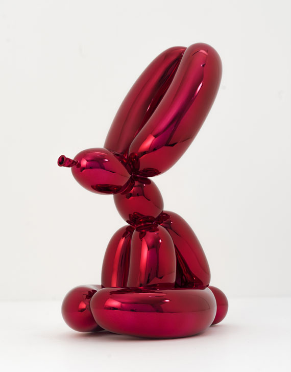 Jeff Koons - Balloon Rabbit (Red). Balloon Monkey (Blue). Balloon Swan (Yellow)