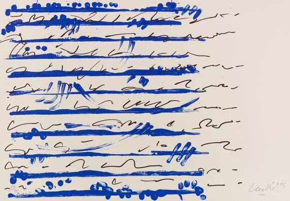 Günther Uecker - Huldigung an Hafez - 