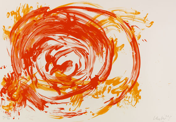 Günther Uecker - Huldigung an Hafez - 