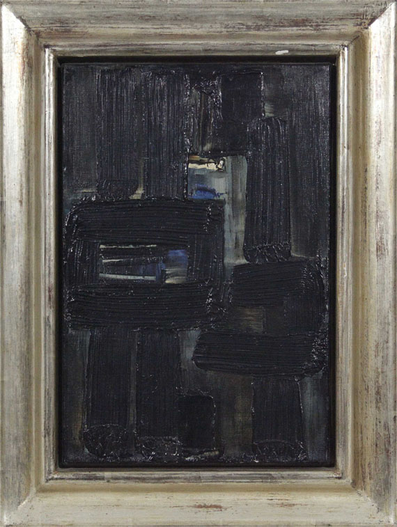 Pierre Soulages - Peinture 33 x 22, 1957 - Frame image