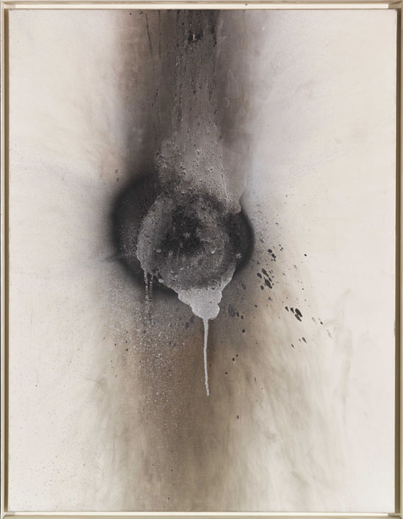 Otto Piene - Silber & Feuer - Frame image