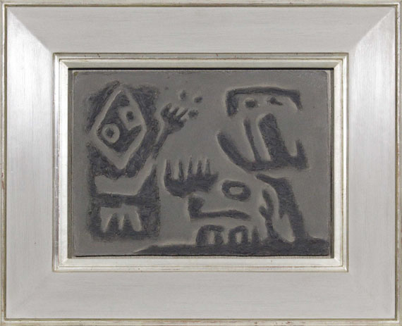 Willi Baumeister - Dialog (Gilgamesch-Thema) - Frame image