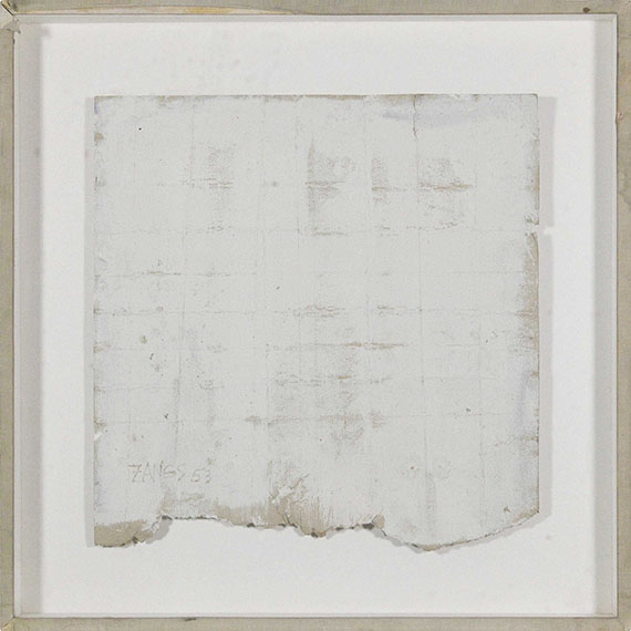 Herbert Zangs - Ohne Titel (Faltung) - Frame image