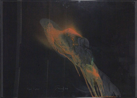 Otto Piene - Tiger, Tiger - Frame image