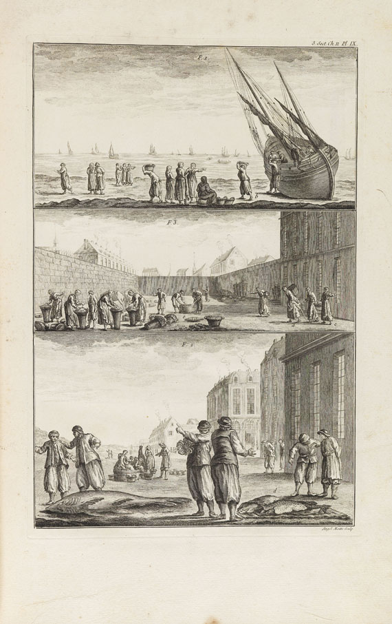 Duhamel du Monceau - Traité générale des pesches. 2 Bde - 