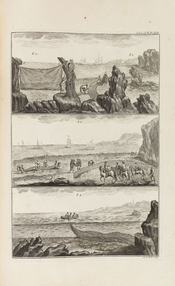 Duhamel du Monceau - Traité générale des pesches. 2 Bde - 
