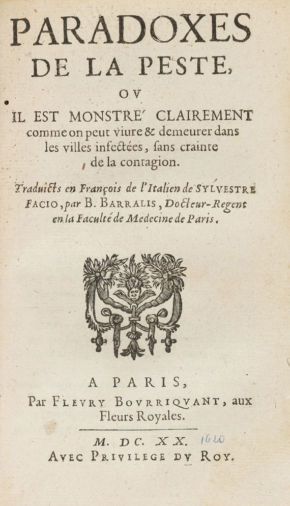 Ambrosius Paré - Traicté de la peste - 