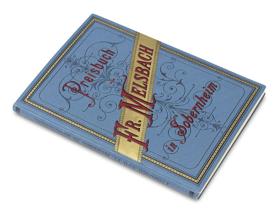Fr. Melsbach - Preisbuch von Fr. Melsbach - 