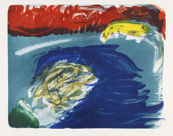 Asger Jorn - Vom Kopf bis Fuss. Mappe mit 10 Lithographien