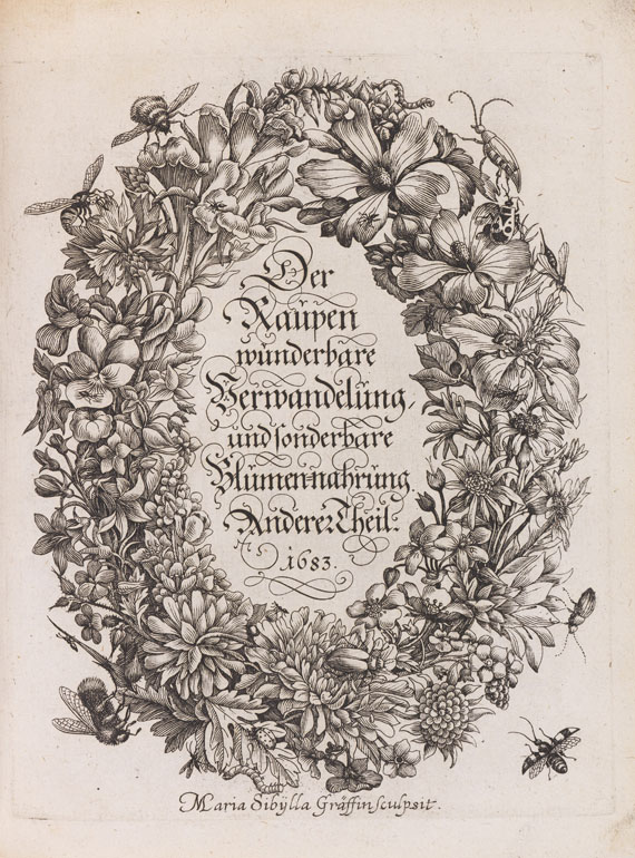 Maria Sibylla Merian - Der Raupen Verwandelung - 