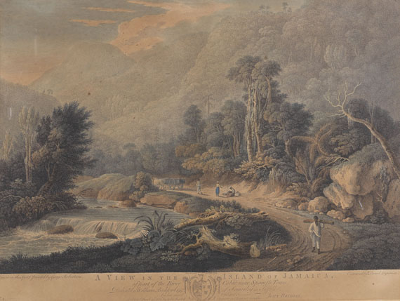 George Robertson - 6 Bll.: View in the island of Jamaica - 